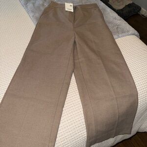 OAK + FORT Women's Taupe dress pants